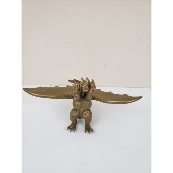 (N5) Y2K 2014 King Ghidorah Bandai Action Figure Movie Monster Series - Picture 1 of 9